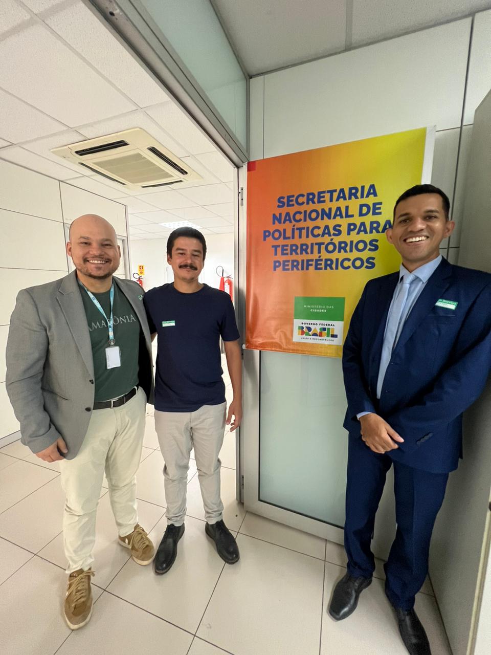 Renato Muzzolon Júnior, Vitor Araripe e Carlos Jorge