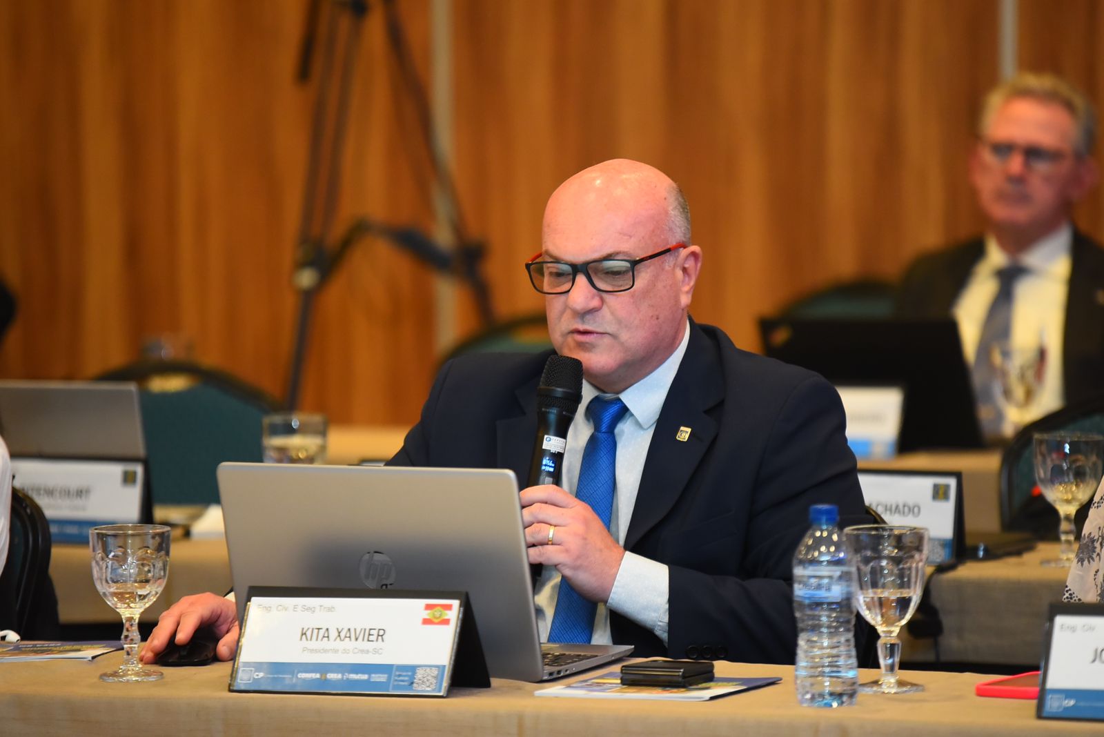 Presidente do Crea-SC, Carlos Alberto Kita Xavier