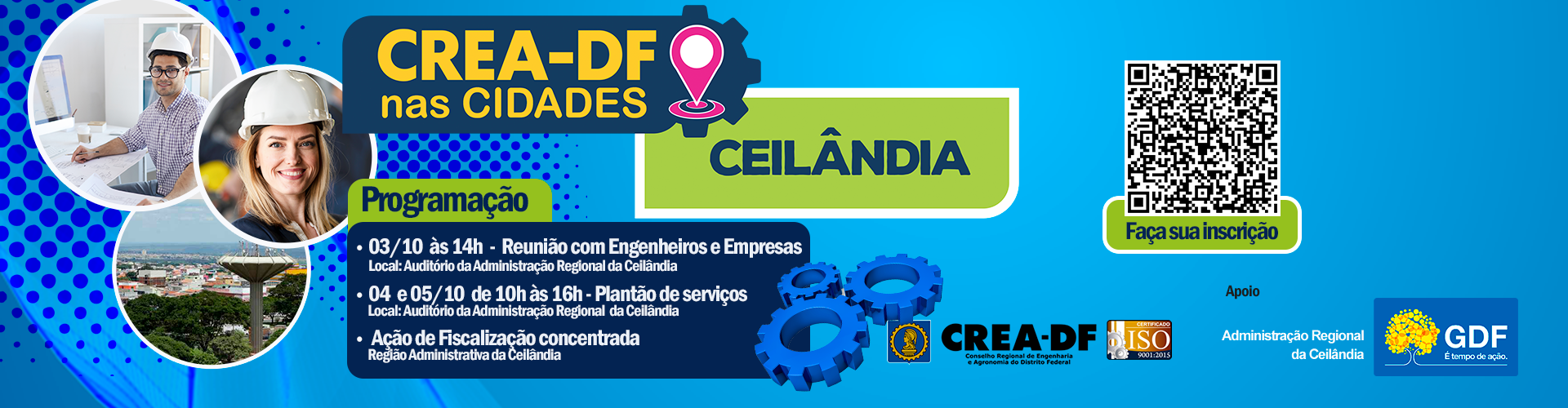 CREA-DF NAS CIDADES: Ceilândia