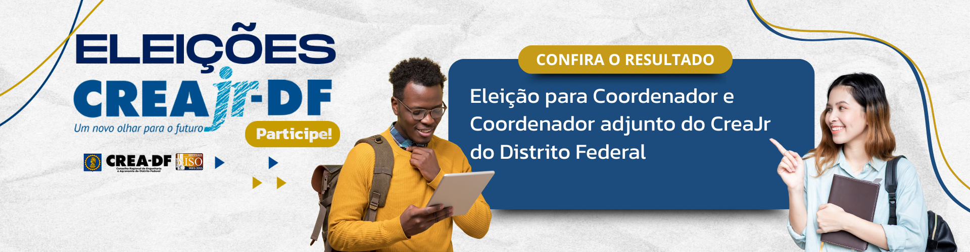 Confira o resultado das eleições do CREAjr-DF 2025!